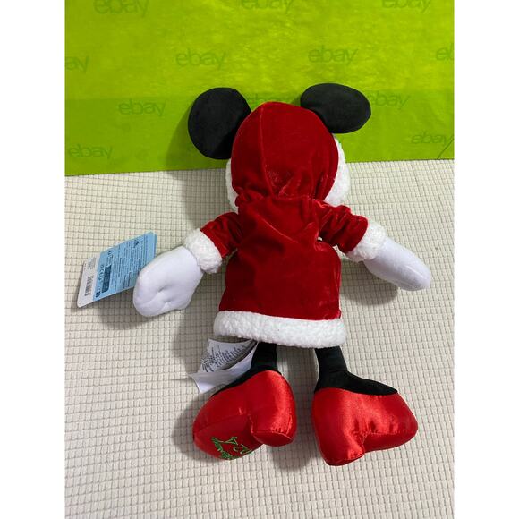 NEW DISNEY Parks 2024 Minnie Mouse Holiday Plush 16'' Making Christmas Magical - Picture 3 of 8